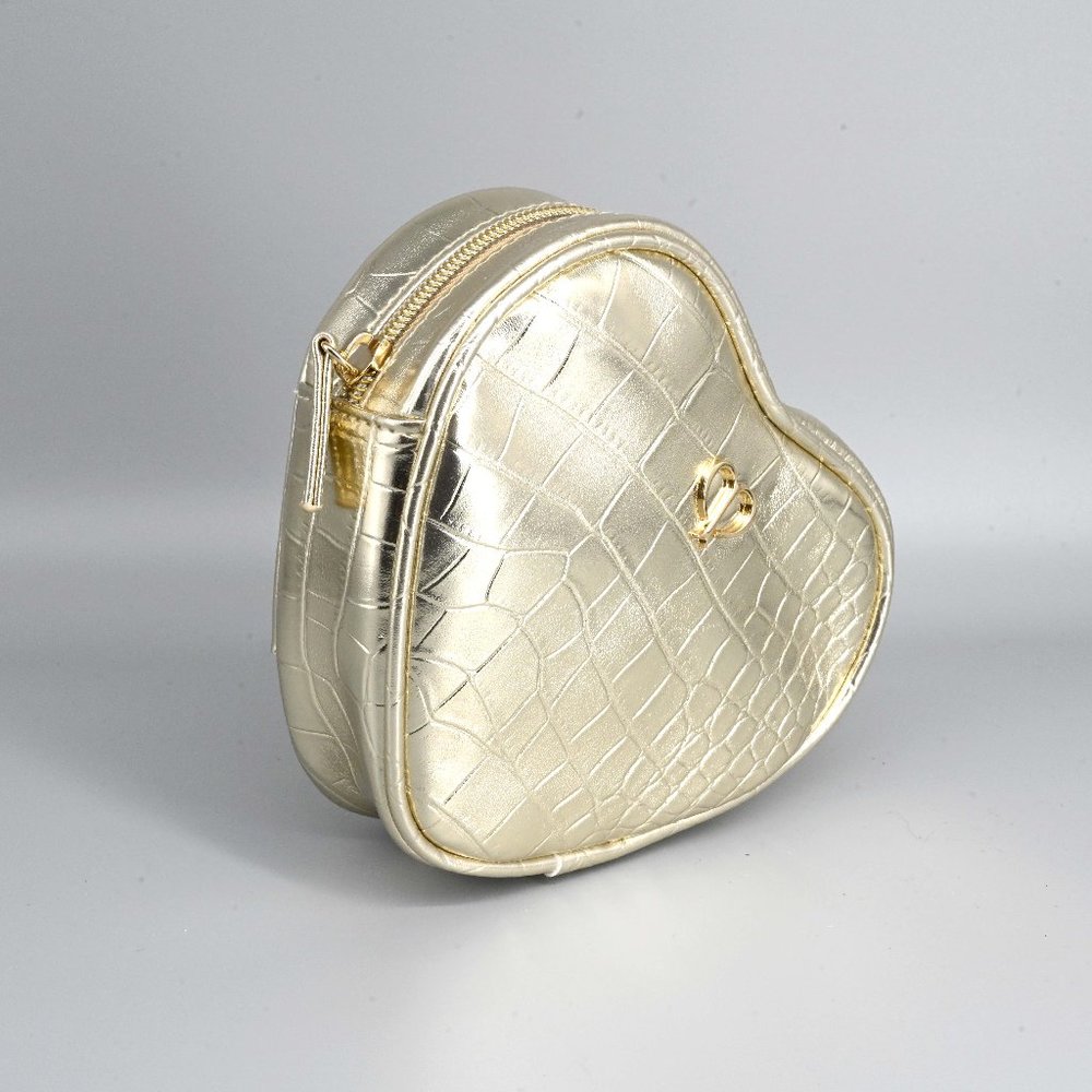 Brand New Cle de peau Heart Shaped Cosmetic Bag